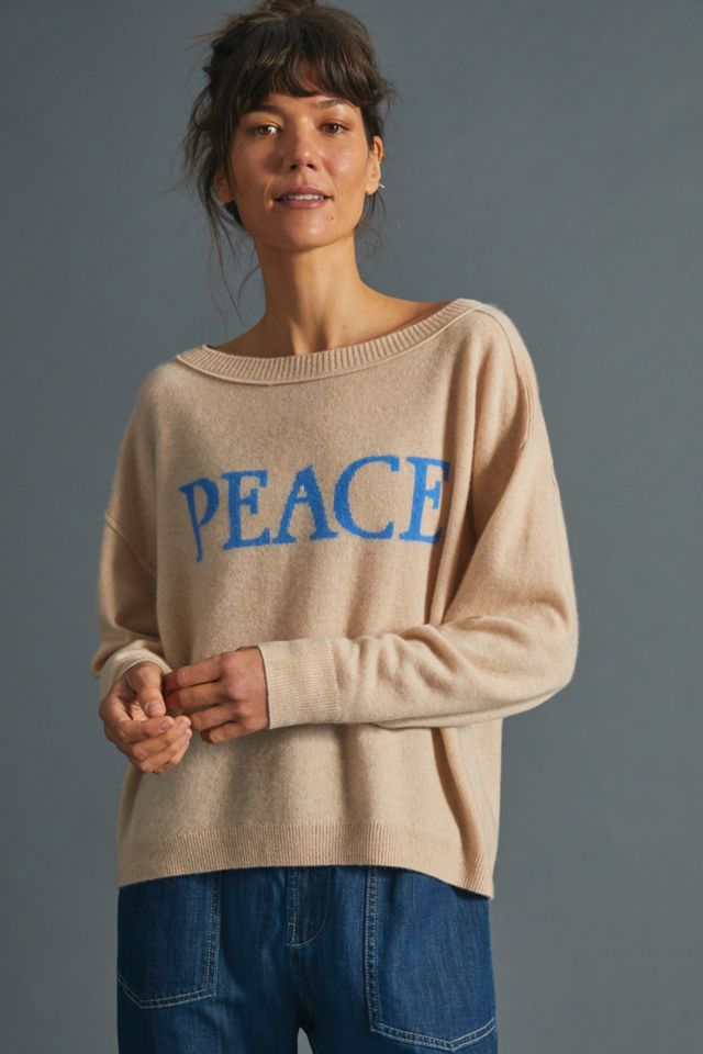 Pilcro Emmeline Boat-Neck Cashmere Sweater #4