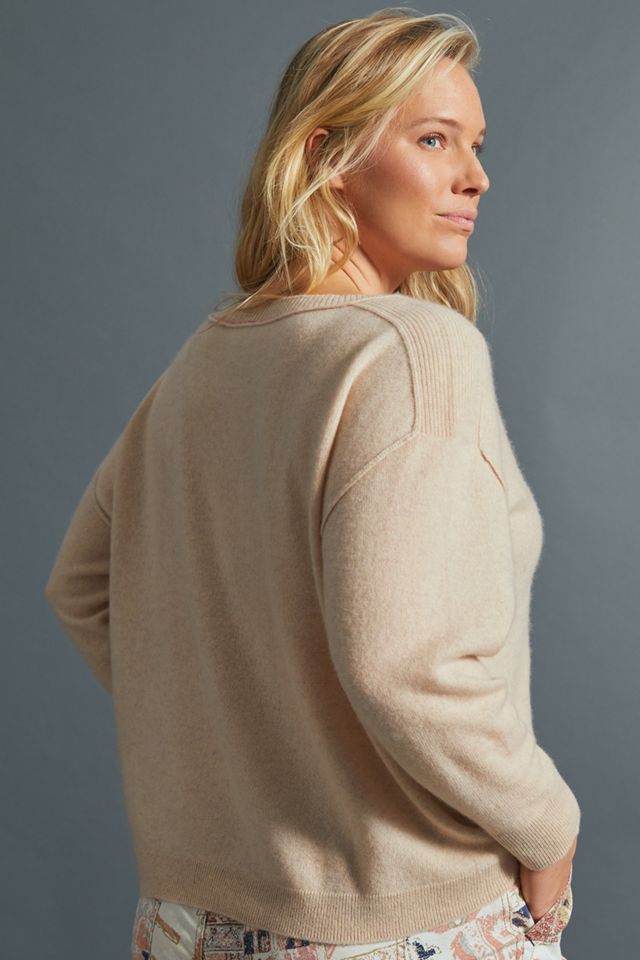 Pilcro Emmeline Boat-Neck Cashmere Sweater #8