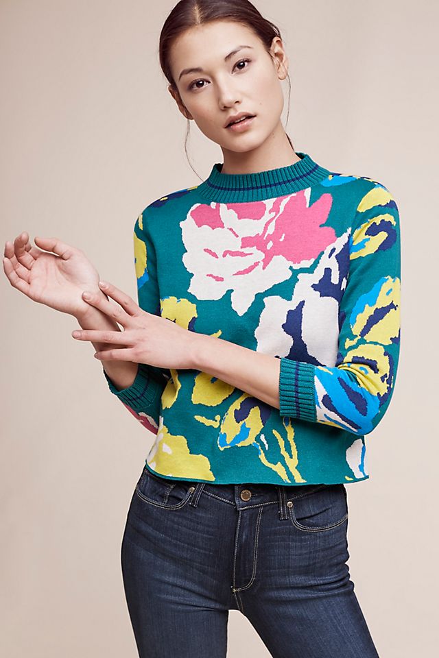Laine Floral Pullover