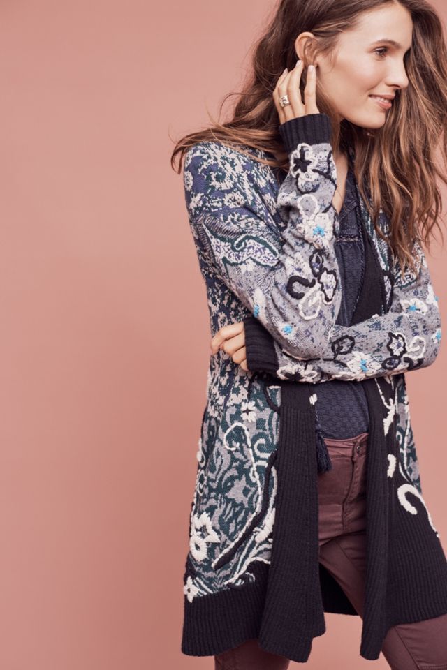 Emmia Hand-Stitched Cardigan #1