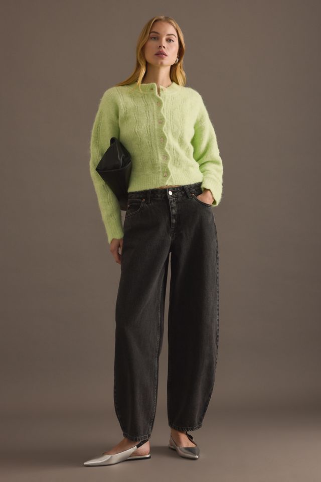 By Anthropologie Scallop Crew Cardigan #2