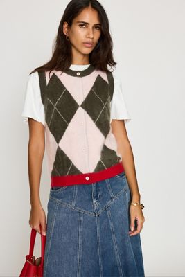 By Anthropologie Gilet in Cashmere Spazzolato