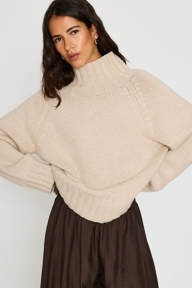 Pull en laine et cachemire à col cheminée Pilcro #4