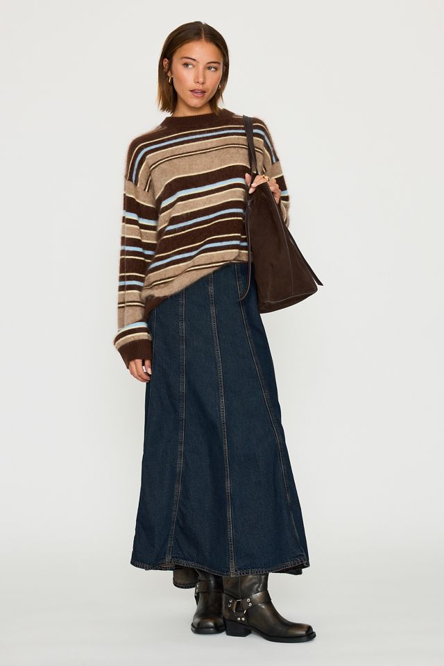 Pull à rayures 100% cachemire By Anthropologie #1