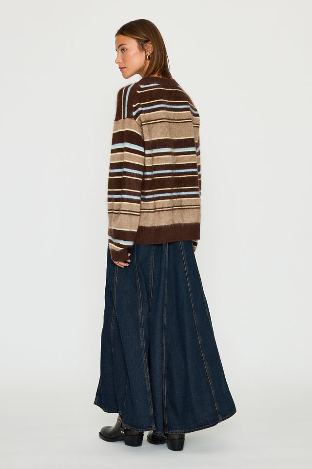 Pull à rayures 100% cachemire By Anthropologie #3