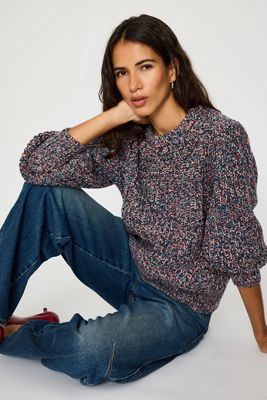 By Anthropologie Grobstrick-Pullover aus Wolle und Kaschmir