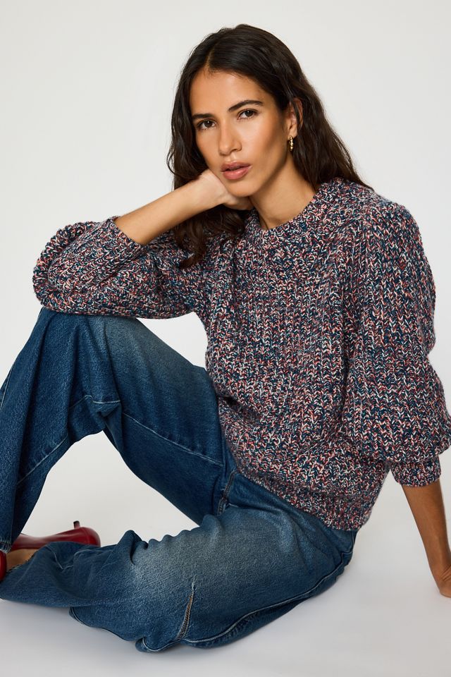 By Anthropologie Wool-Cashmere Chunky Knit Jumper #3