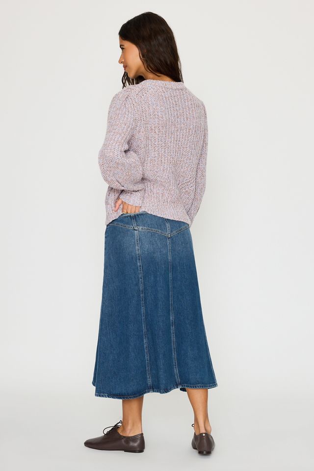 By Anthropologie Wool-Cashmere Chunky Knit Jumper #5