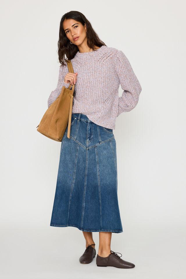 By Anthropologie Wool-Cashmere Chunky Knit Jumper #1