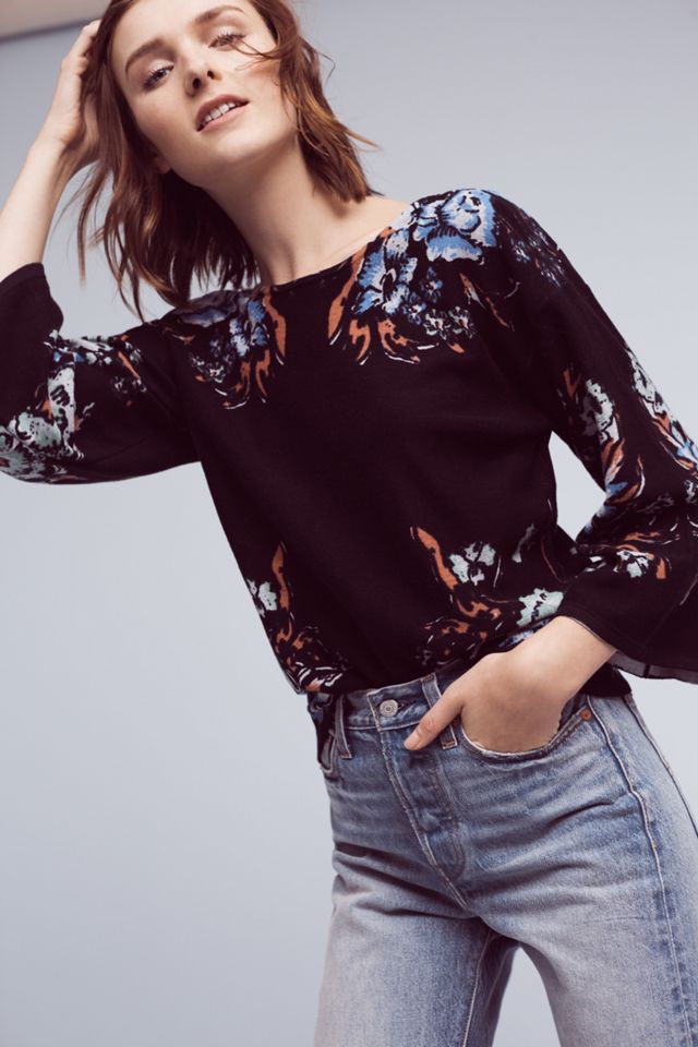 Lindan Floral Pullover #1