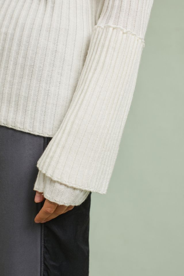 Flared-Sleeve Pullover #1