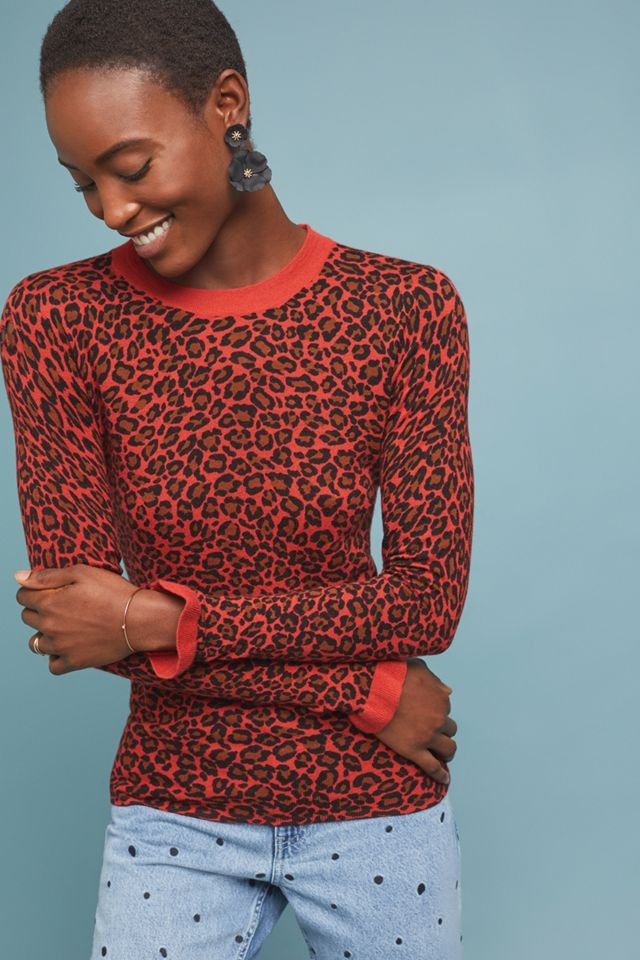 Ruby Leopard Pullover #2