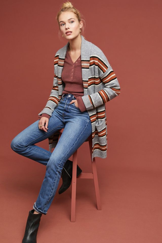 Annie Striped Cardigan