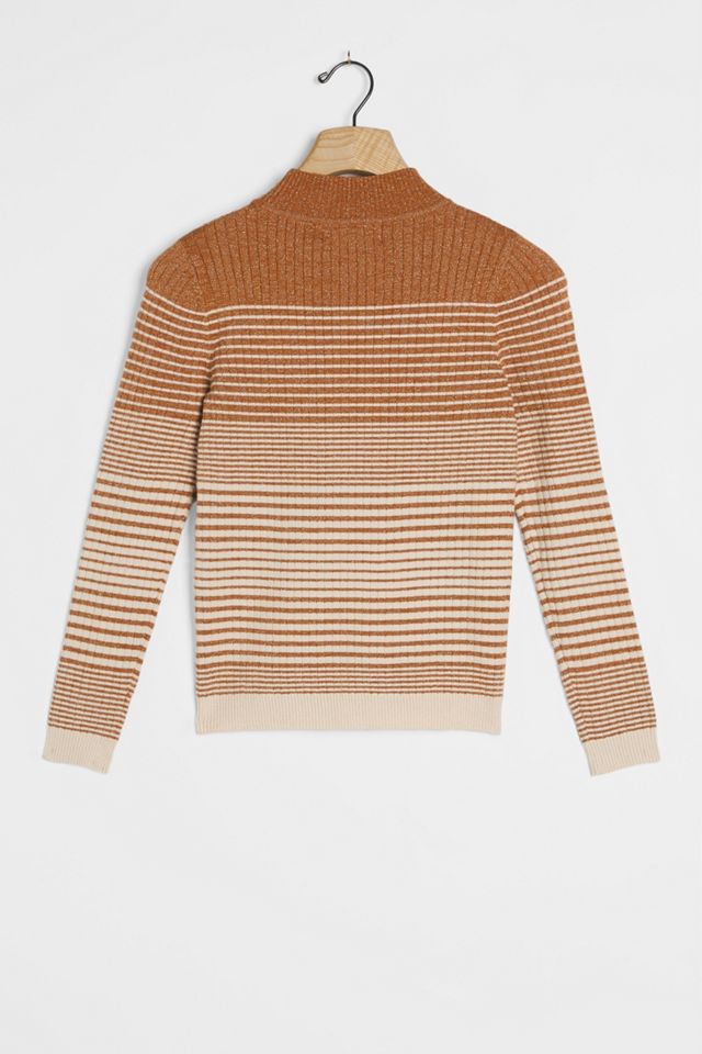 Bonnie Shimmer Mock Neck Sweater #2