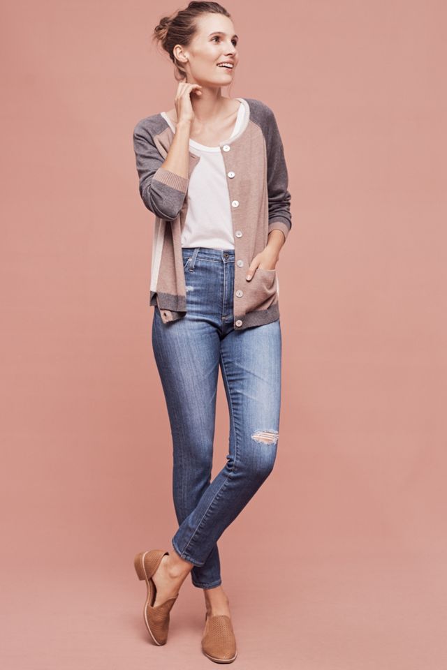 Belgravia Colorblock Cardigan #1
