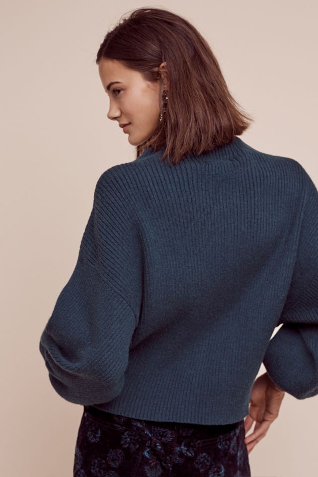 Balloon-Sleeve Pullover #3
