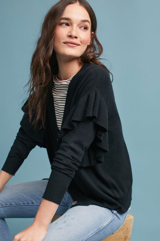 Eulalia Ruffled Cardigan #1