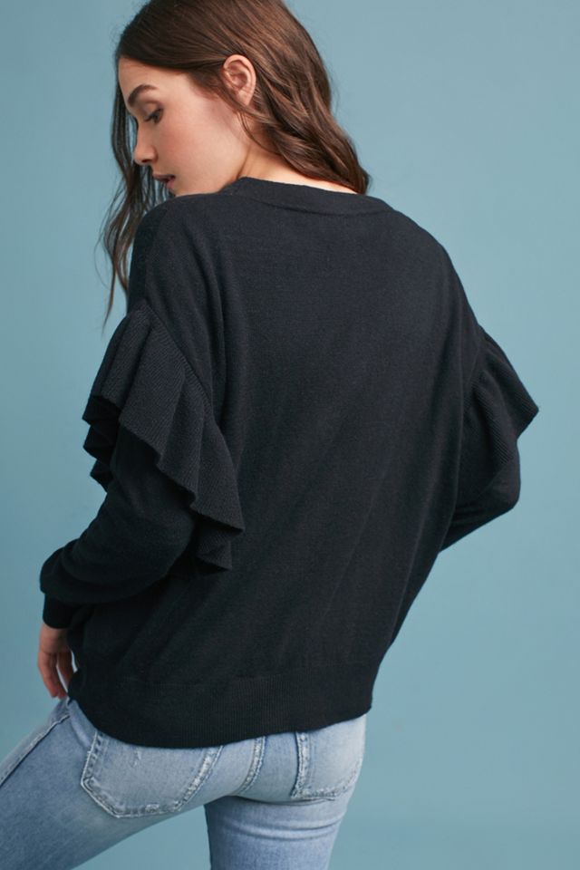 Eulalia Ruffled Cardigan #3