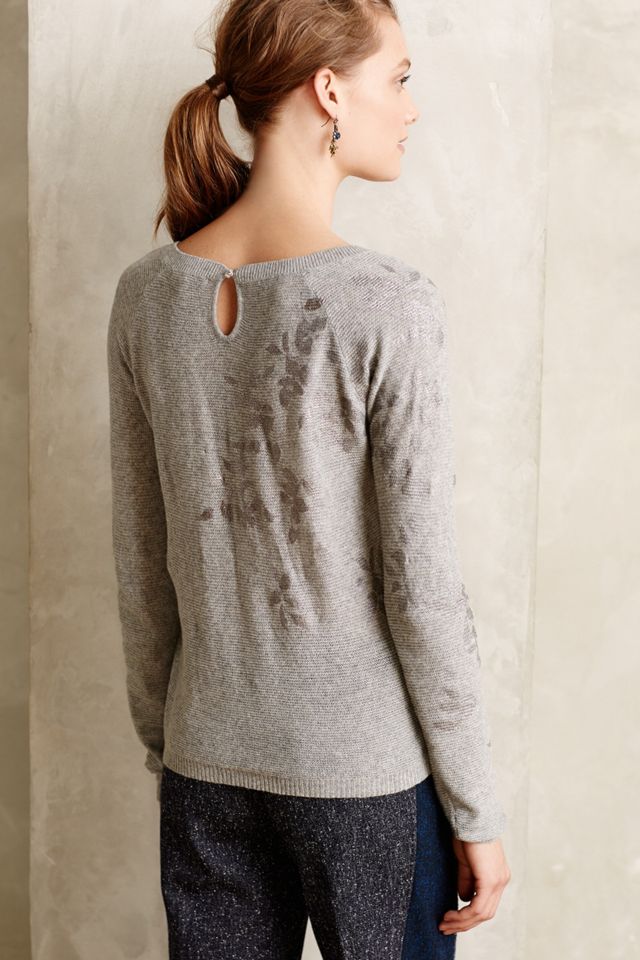 Foil-Printed Pullover #1