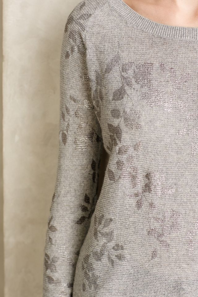 Foil-Printed Pullover #2