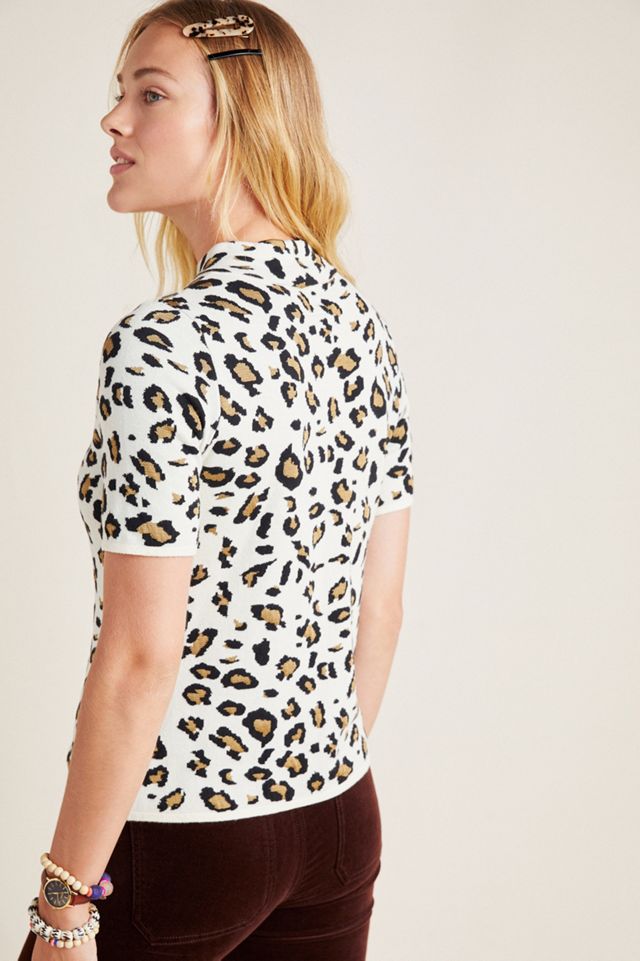 Naomi Mock Neck Sweater Tee #1