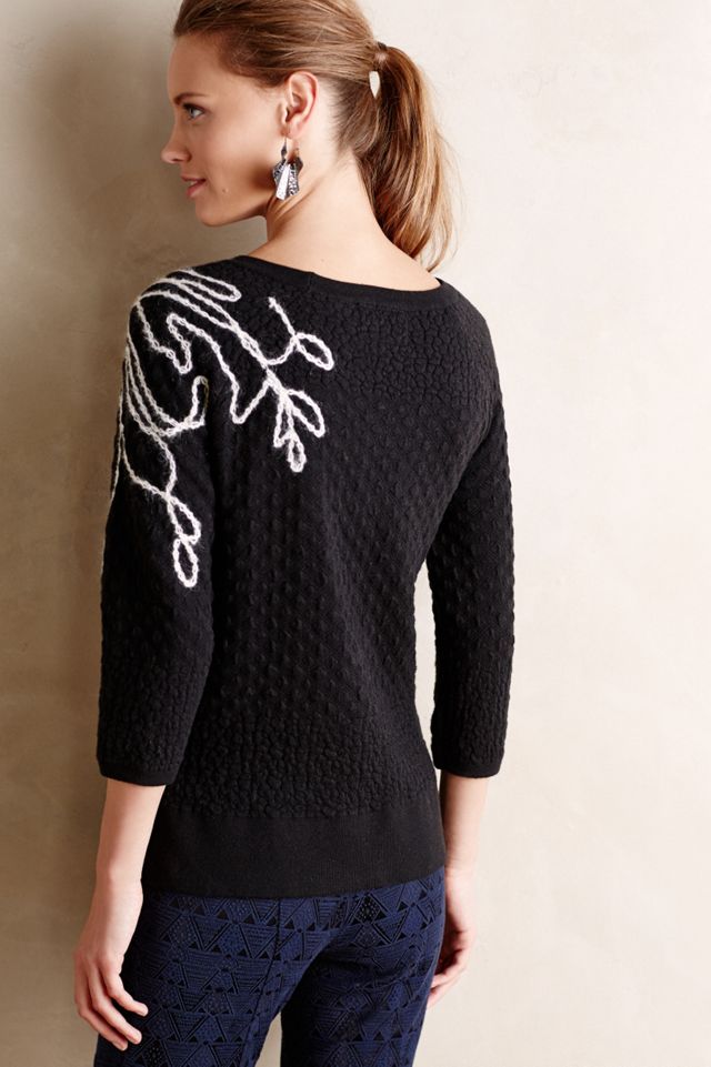Ivory Bloom Pullover #2