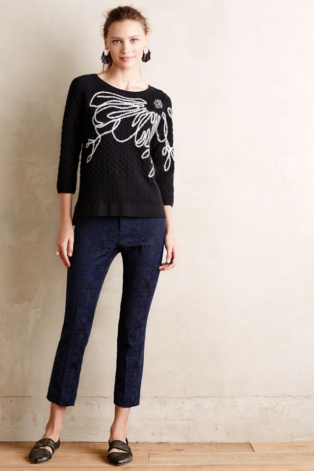 Ivory Bloom Pullover #3