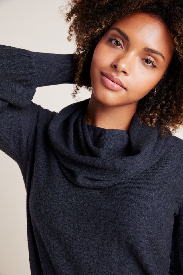 Jolene Wool Cowl Neck Sweater