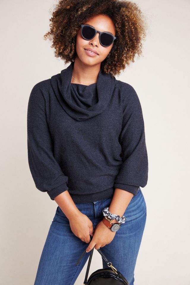 By Anthropologie Oversized Cowl-Neck Sweater | Anthropologie Singapore -  Women's Clothing, Accessories & Home