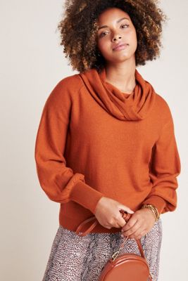 Jolene Wool Cowl Neck Sweater