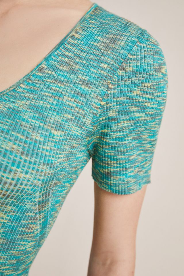 Zuzu Space-Dyed Sweater Tee #3