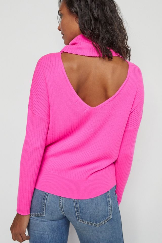 Maeve Ricki Open Back Merino Turtleneck #3