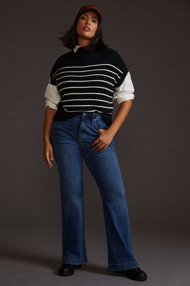 Maeve Mock Neck Sweater Tee #9
