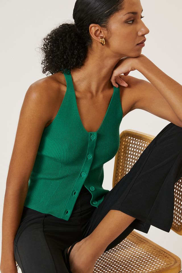 Maeve VNeck Sweater Tank Anthropologie