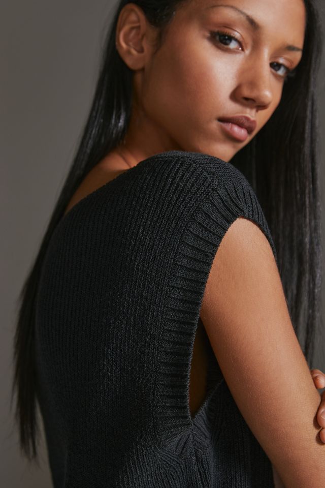 Maeve Boatneck Sweater Vest #2