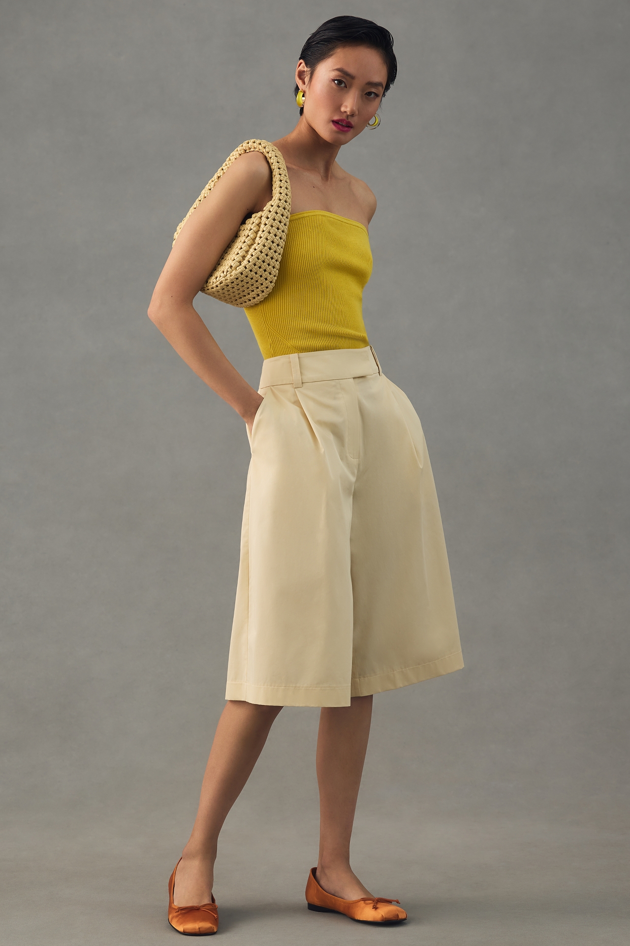 Maeve Ribbed Sweater Tube Top