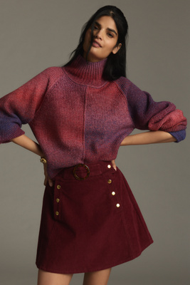 Turtleneck Ombre Sweater