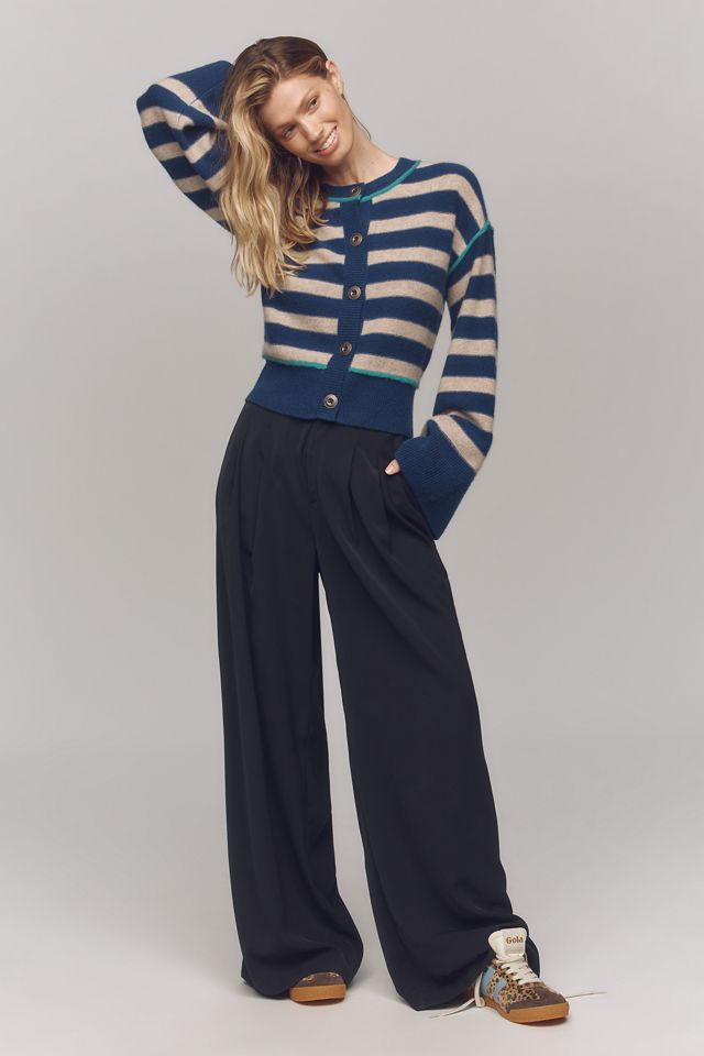 Pilcro Wide-Sleeve Cashmere Cardigan Sweater #3