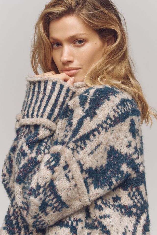 Pilcro Relaxed Roll-Neck Sweater #2
