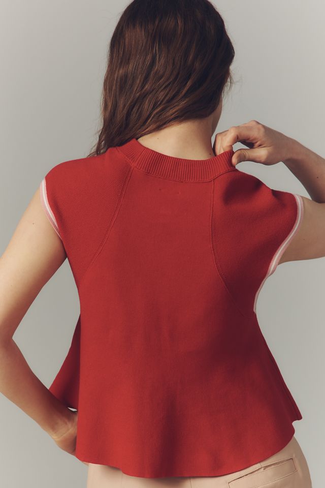 Maeve Sweater Muscle Tank #1