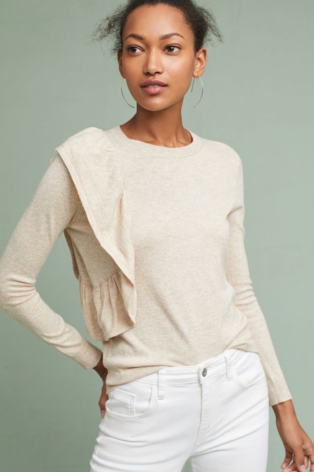 Ruffle-Draped Pullover #2