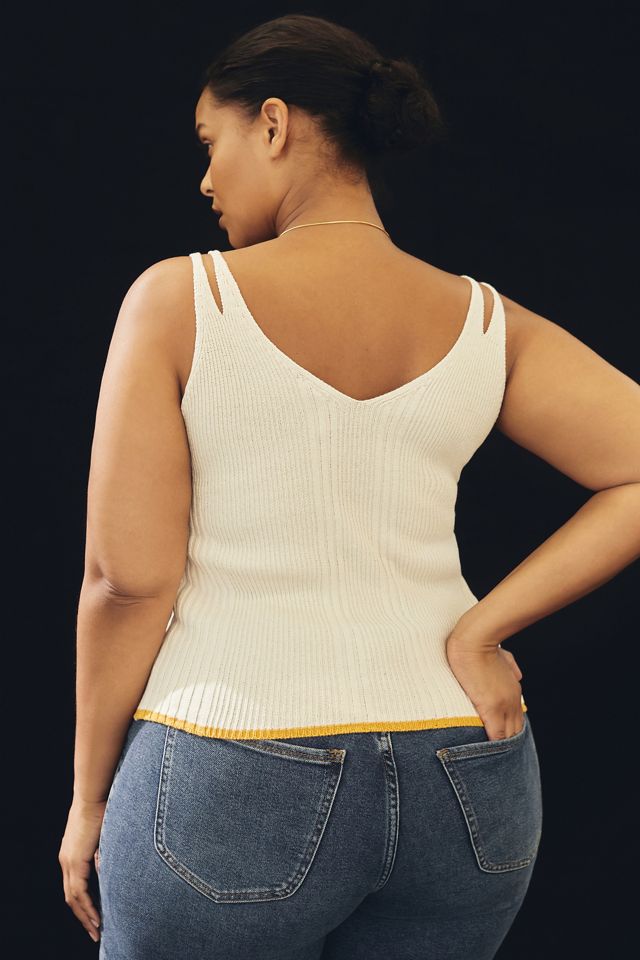 Pilcro Double Strap Sweater Tank #6
