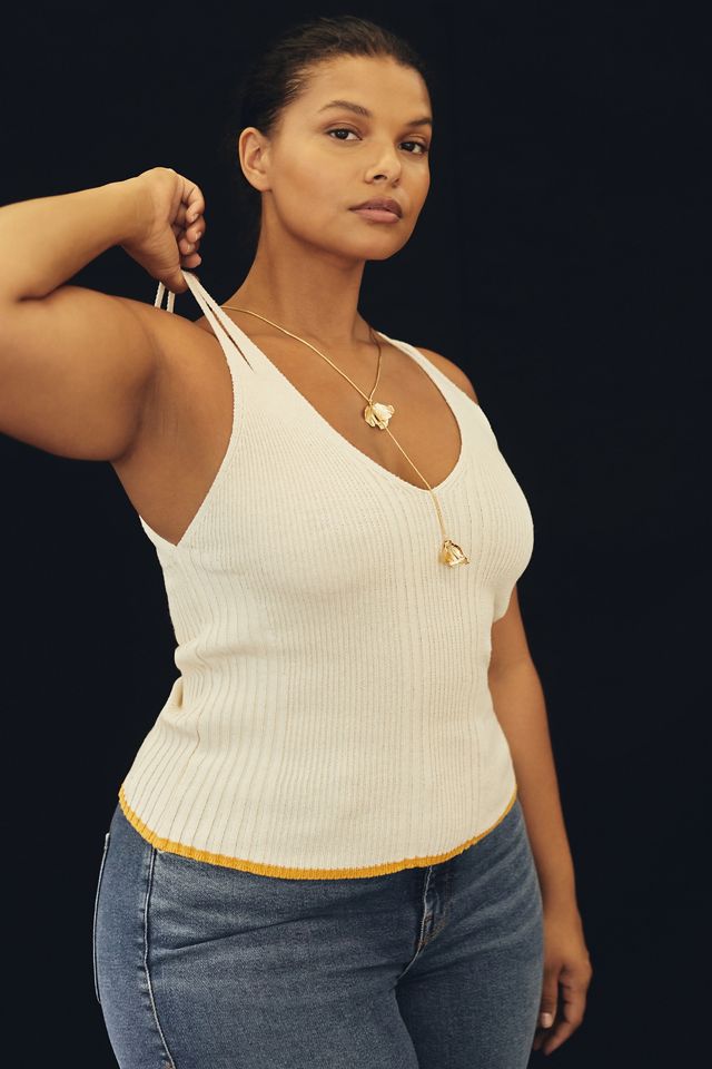 Pilcro Double Strap Sweater Tank #8