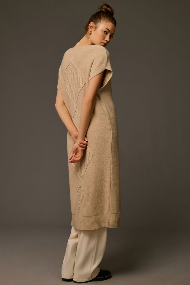 Pilcro Sleeveless Duster Cardigan Sweater #1