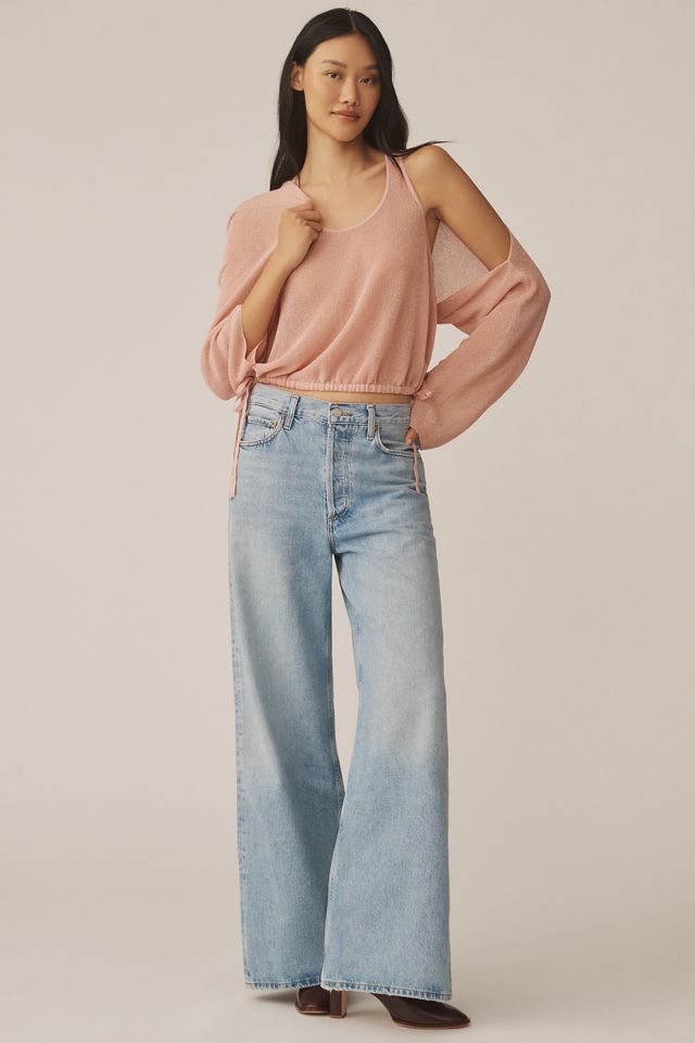 Pilcro Shine Halter Sweater Tank #2