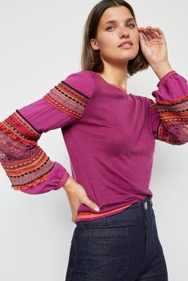 Emeryl Lace Pullover