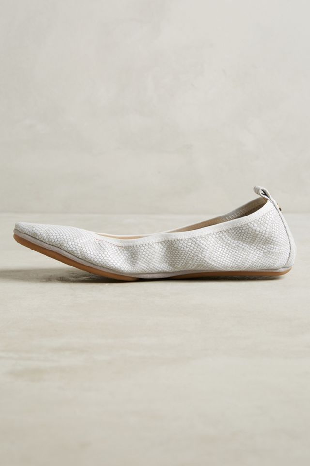 Yosi Samra Embossed Ballet Flats #2