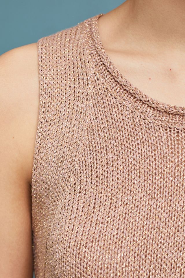 Sparkly Knit Tank #2