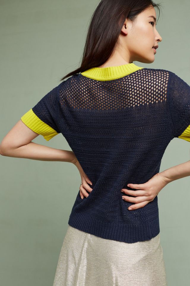 Mesh Ringer Pullover #2