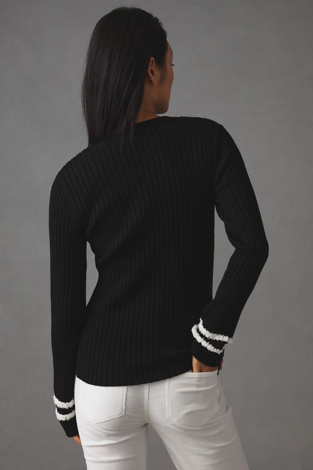 English Factory Ribbed Crewneck Sweater #1